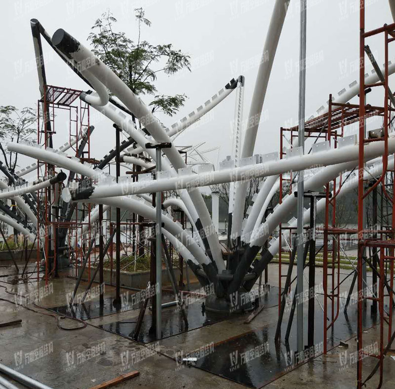 東莞市東江西岸異型鋼結(jié)構(gòu)項(xiàng)目