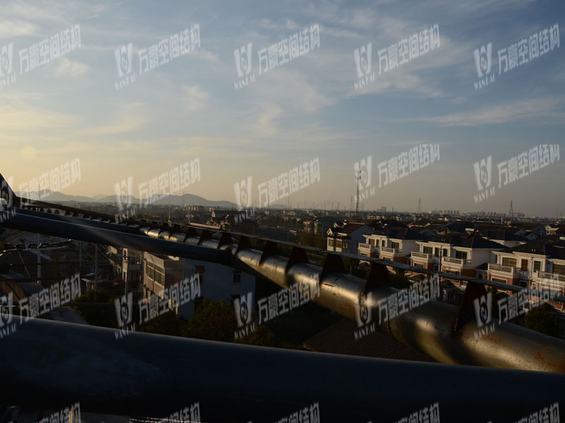 天華鄉(xiāng)村大舞臺異型鋼結(jié)構(gòu)項目