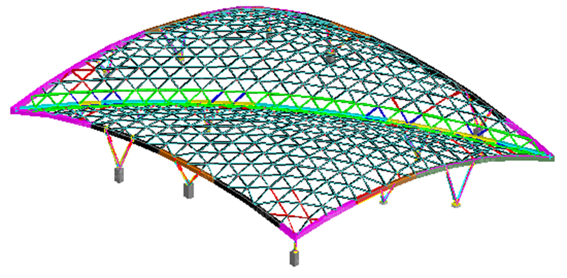 ETFE膜結構優(yōu)質結構獎|橫琴中拉經貿園區(qū)ETFE天幕膜結構項目 ETFE膜結構優(yōu)質結構獎|橫琴中拉經貿園區(qū)ETFE天幕膜結構項目