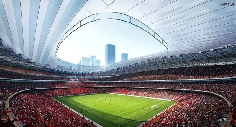 ZHA新作 — 西安國際足球中心 ZHA新作 — 西安國際足球中心