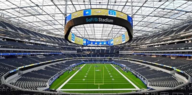 別具一格的 SoFi 體育場 別具一格的 SoFi 體育場