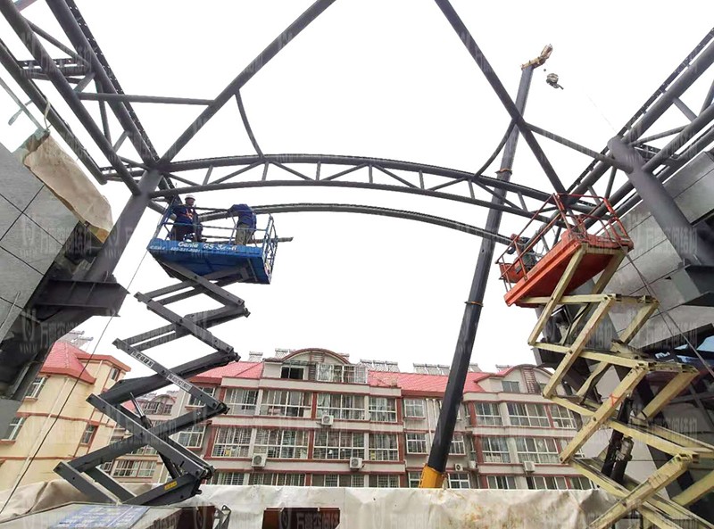 新泰卓越·財(cái)富廣場異型鋼結(jié)構(gòu)項(xiàng)目 新泰卓越·財(cái)富廣場異型鋼結(jié)構(gòu)項(xiàng)目