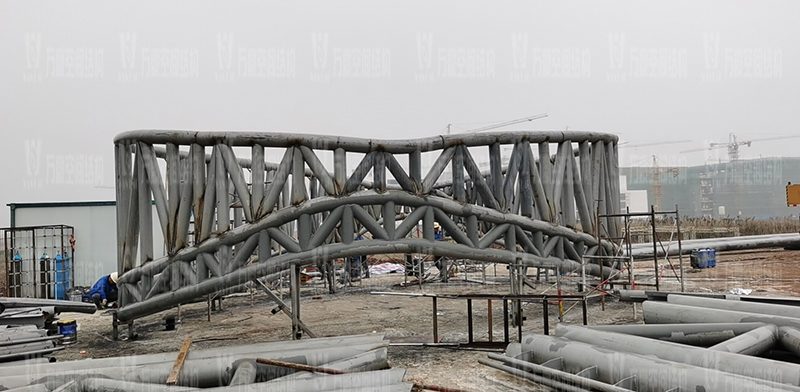 四川南充電影學(xué)院景觀膜結(jié)構(gòu)項(xiàng)目竣工