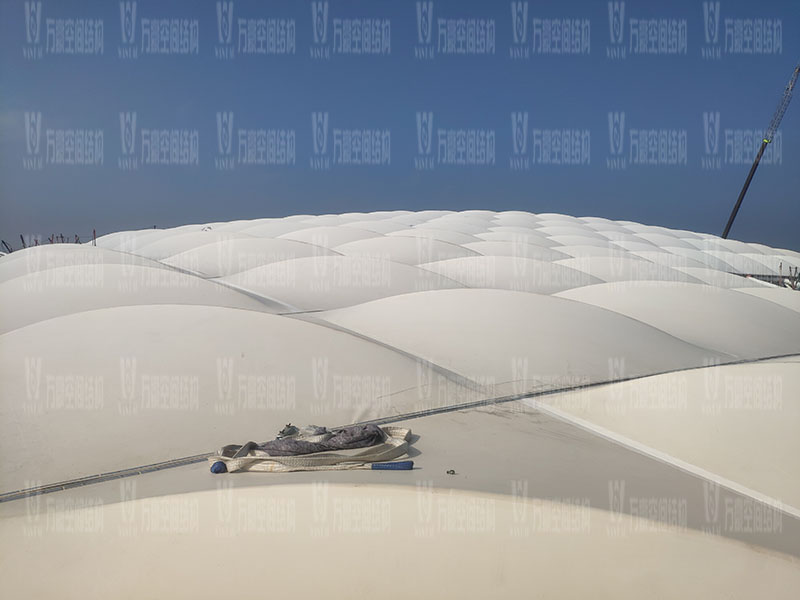 亞運(yùn)會棒（壘）球體館、亞洲杯主辦場地重慶龍興足球場膜結(jié)構(gòu)項目動員大會