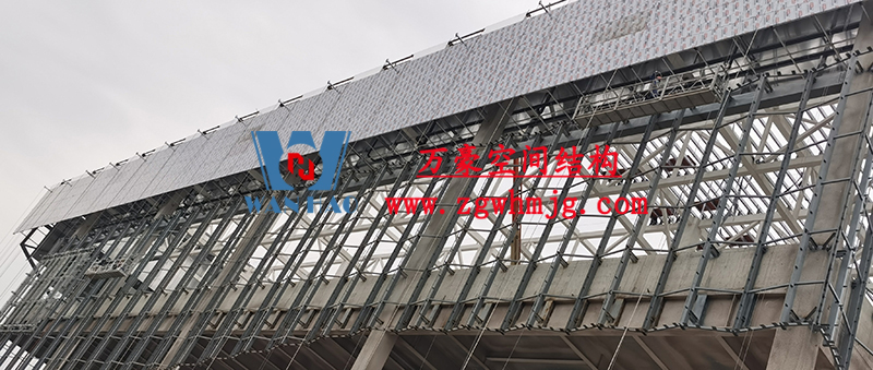紹興國際會展中心C1區(qū)展廳幕墻網(wǎng)格膜工程