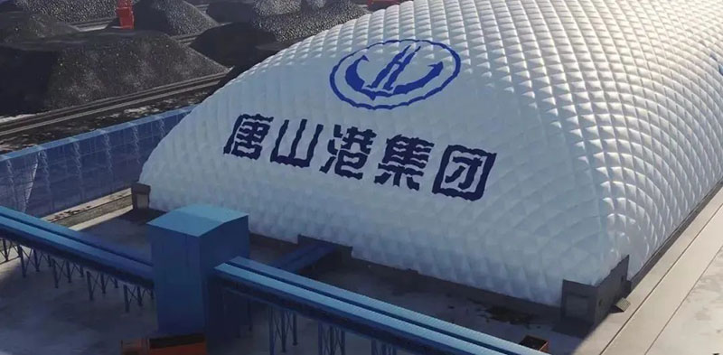 1130米，這個(gè)充氣膜有些長(zhǎng)