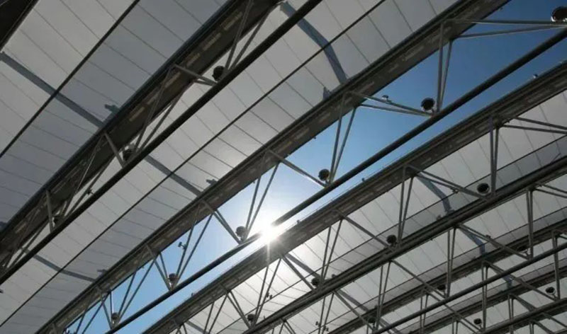 溫網(wǎng)的膜結構開合屋頂 溫網(wǎng)的膜結構開合屋頂