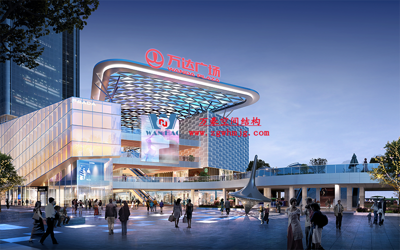 明宇廣場6號地塊商業(yè)(萬達(dá)廣場)改造項目鋼膜結(jié)構(gòu)ETFE蓋頂天幕工程進(jìn)入鋼結(jié)構(gòu)吊裝階段 明宇廣場6號地塊商業(yè)(萬達(dá)廣場)改造項目鋼膜結(jié)構(gòu)ETFE蓋頂天幕工程進(jìn)入鋼結(jié)構(gòu)吊裝階段