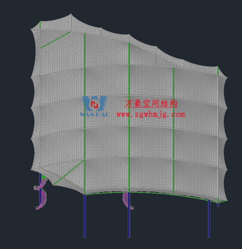 國網江西省電力有限公司培訓中心實訓基地改造膜結構工程