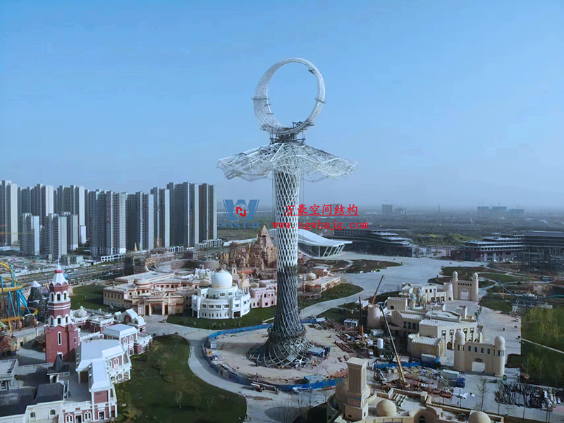 I TOWER-芭蕾舞者裙擺提升安裝階段完美收官！