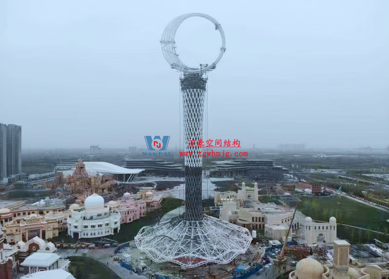 I TOWER-芭蕾舞者裙擺提升安裝階段完美收官！