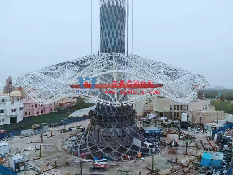 I TOWER-芭蕾舞者裙擺提升安裝階段完美收官！