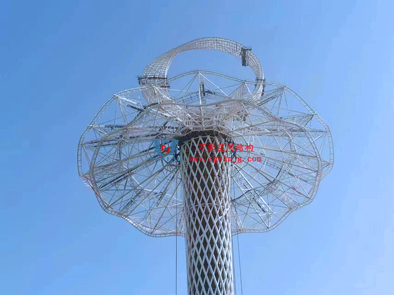 I TOWER-芭蕾舞者裙擺提升安裝階段完美收官！