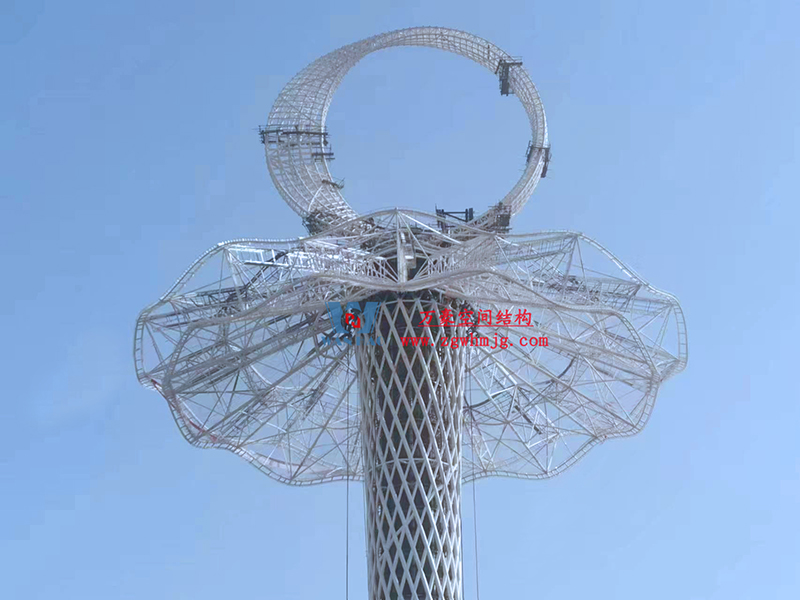 I TOWER-芭蕾舞者裙擺提升安裝階段完美收官！