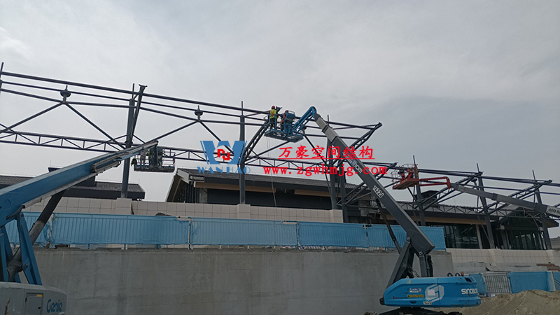 四川職業(yè)技術學院鋰電科技學院建設項目看臺膜結構工程