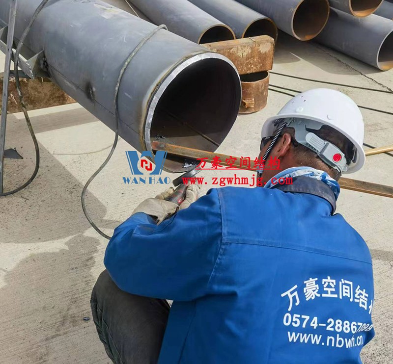 芳菲四月，共鑒美好！陜西定邊馬蓮灘沙漠公園鋼膜結(jié)構(gòu)工程最新進(jìn)展播報(bào)