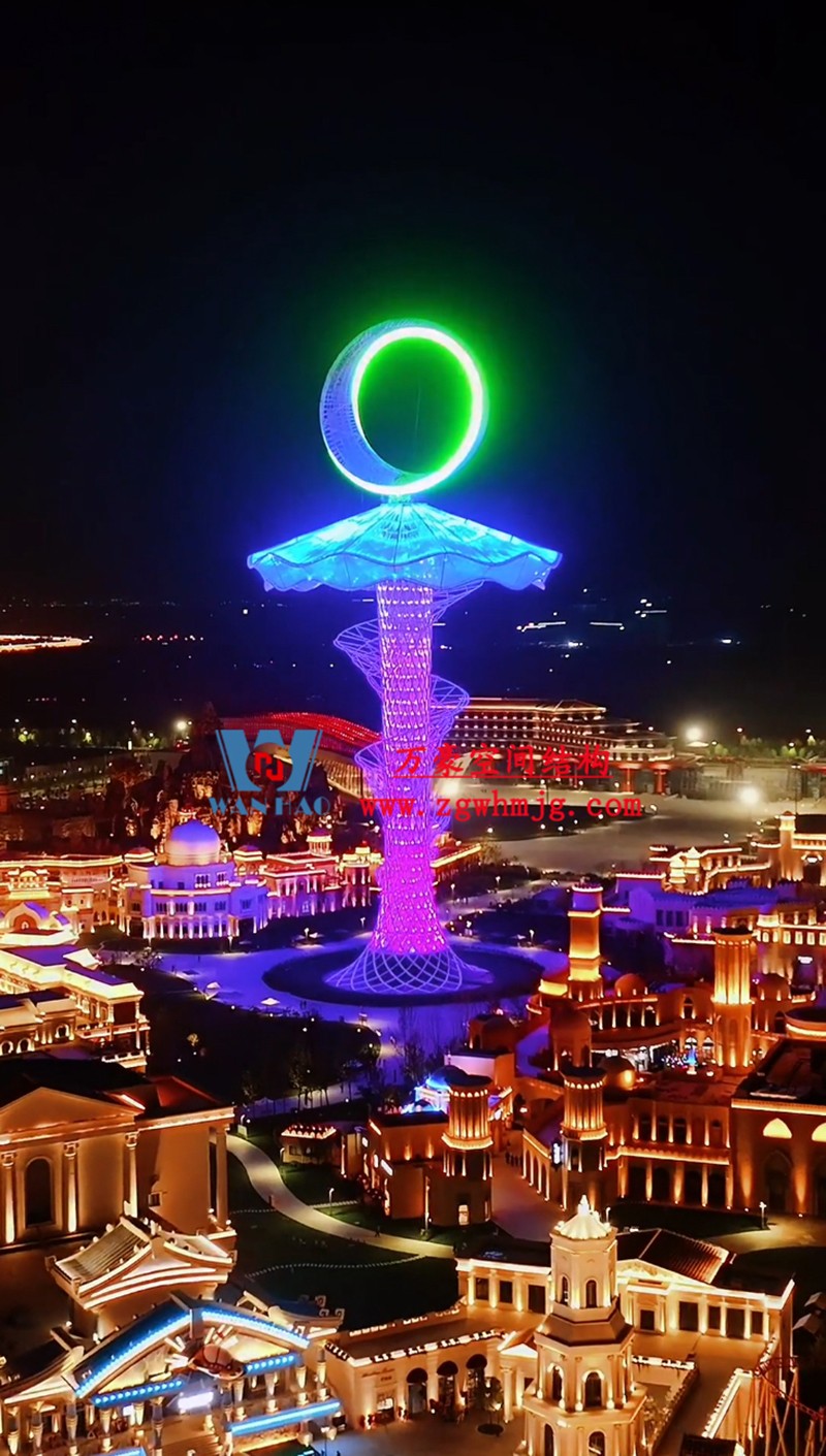 身姿輕盈，造型優(yōu)美的膜結(jié)構(gòu)建筑