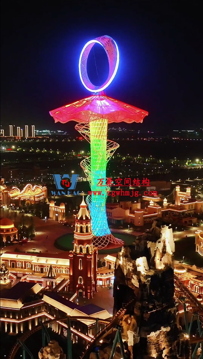 身姿輕盈，造型優(yōu)美的膜結(jié)構(gòu)建筑