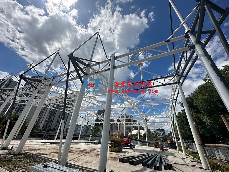 溫州惠民路西側(cè)綠地球場(chǎng)鋼結(jié)構(gòu)