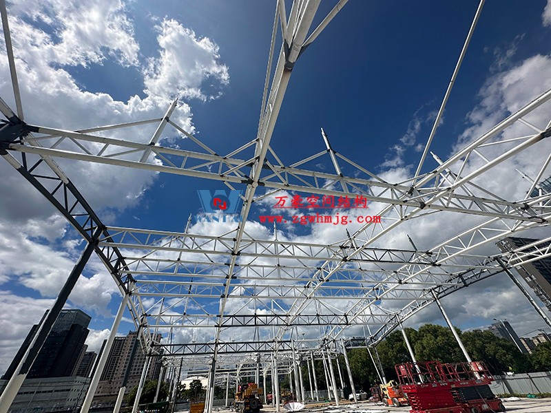 溫州惠民路西側(cè)綠地球場(chǎng)鋼結(jié)構(gòu)