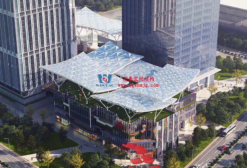 縱使烈日炎炎，腳步從未止歇！海南這個ETFE氣枕膜項目施工進度有最新消息