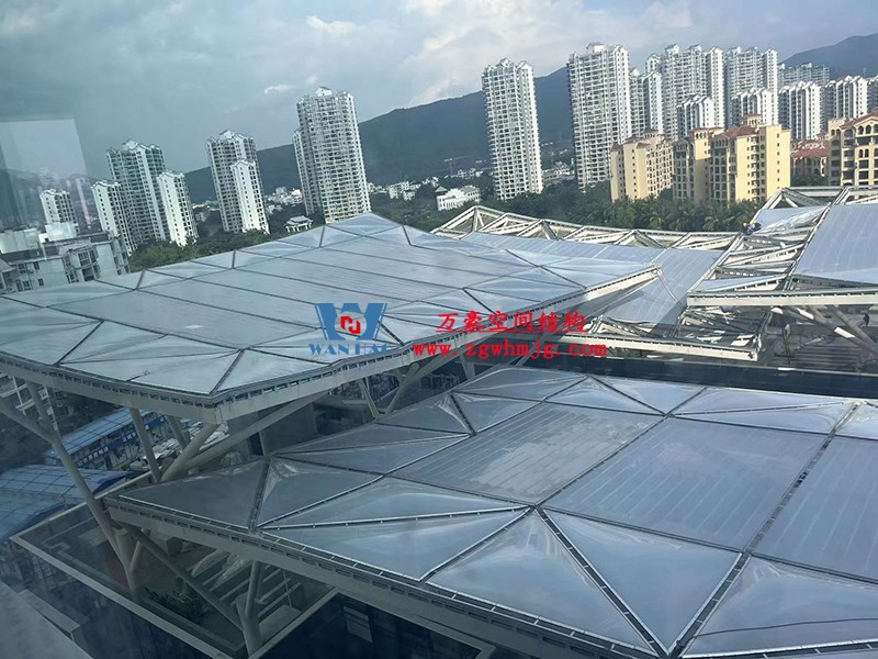 中交海南總部基地項目A地塊三標(biāo)段ETFE膜結(jié)構(gòu)項目