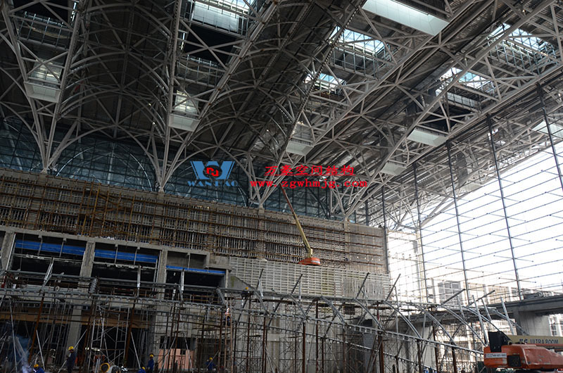 紅島國際會議中心異型鋼結(jié)構(gòu)項(xiàng)目
