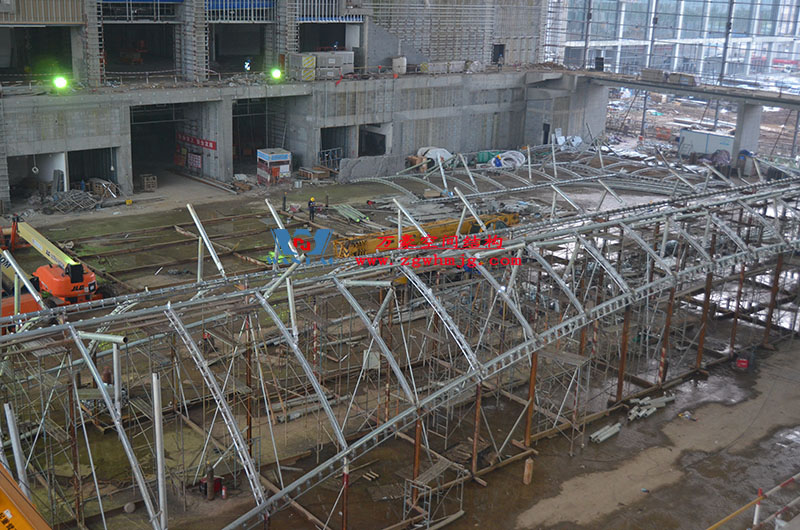 紅島國際會議中心異型鋼結(jié)構(gòu)項(xiàng)目