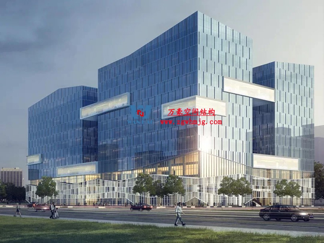 案例欣賞/復雜鋼膜結(jié)構建筑/杭州博多森谷ETFE氣枕連廊天幕項目