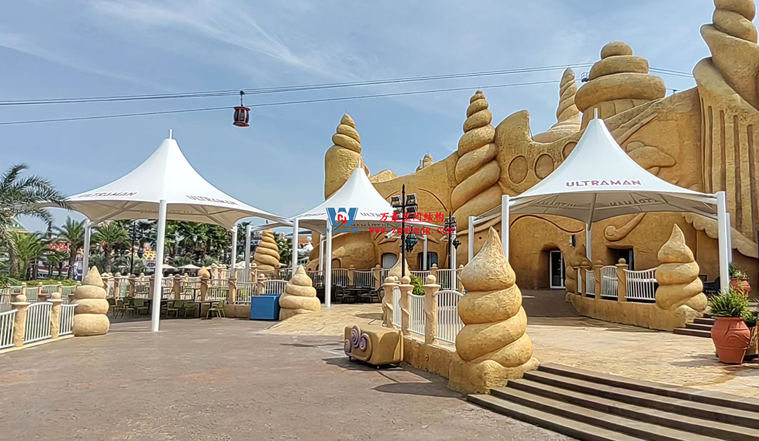 膜結(jié)構(gòu)遮陽雨棚受歡迎的主要原因是什么？