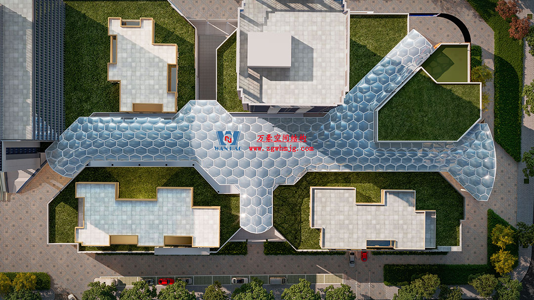 賦含夢(mèng)幻色彩的商業(yè)街膜結(jié)構(gòu)天幕，即將閃亮登場！