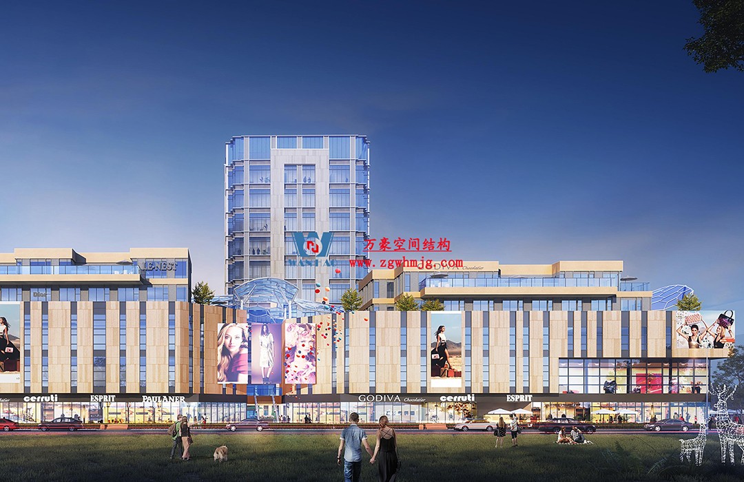 賦含夢(mèng)幻色彩的商業(yè)街膜結(jié)構(gòu)天幕，即將閃亮登場！