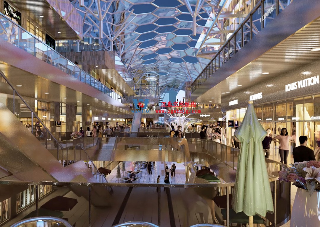 賦含夢(mèng)幻色彩的商業(yè)街膜結(jié)構(gòu)天幕，即將閃亮登場！