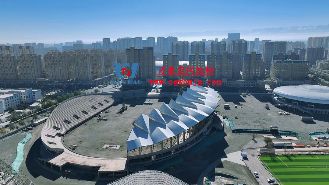 張掖奧體中心建設(shè)項目（EPC）總承包體育場PTFE膜結(jié)構(gòu)專業(yè)分包工程