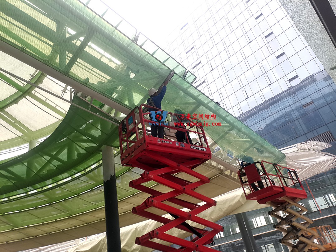 博多森谷項目中庭鋼膜結(jié)構(gòu)工程 博多森谷項目中庭鋼膜結(jié)構(gòu)工程