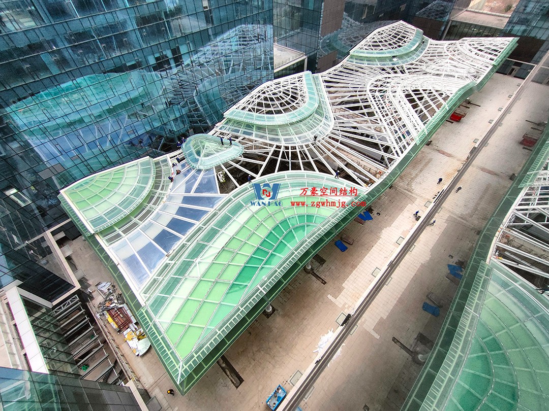 博多森谷項目中庭鋼膜結(jié)構(gòu)工程 博多森谷項目中庭鋼膜結(jié)構(gòu)工程