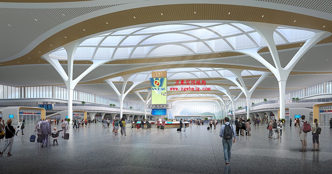 重慶東站站房正在加速建設(shè)，全力繪就項(xiàng)目新篇章