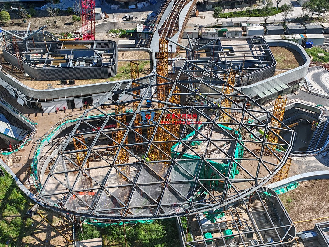 攻堅(jiān)克難，全速推進(jìn)|這個(gè)ETFE商業(yè)天幕迎來新進(jìn)展