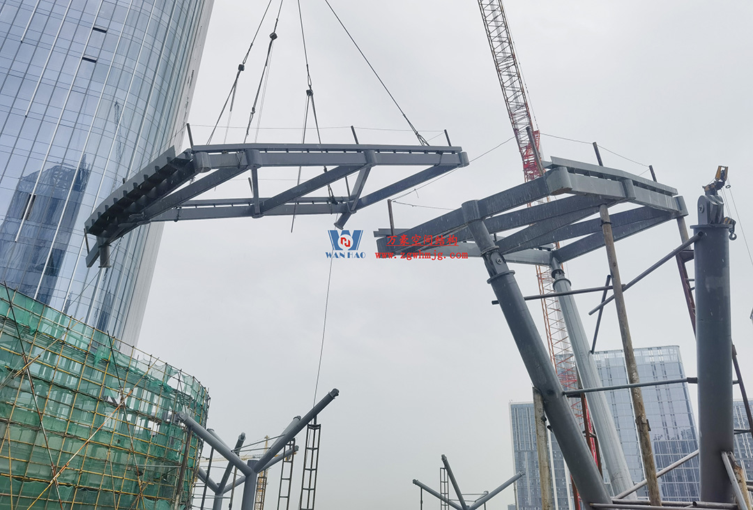 攻堅(jiān)克難，全速推進(jìn)|這個(gè)ETFE商業(yè)天幕迎來新進(jìn)展