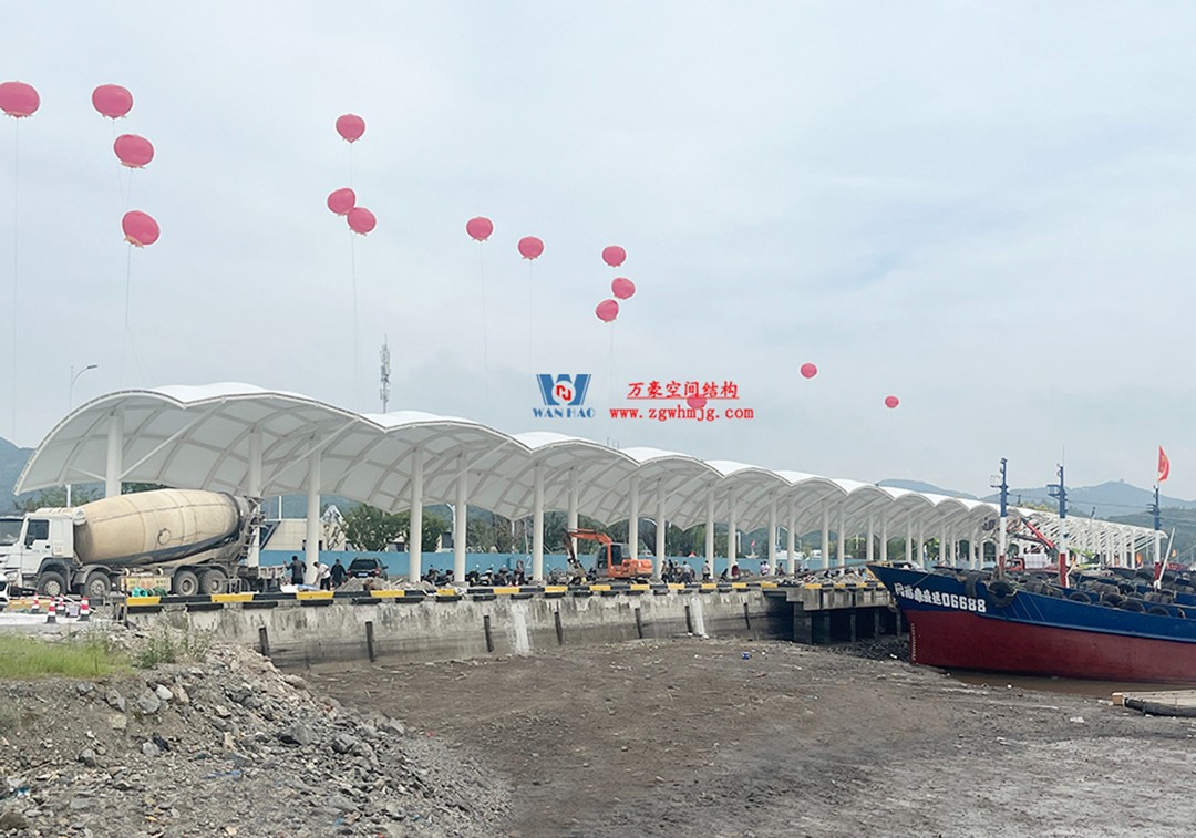 奉化區(qū)桐照漁港品質提升項目接近尾聲