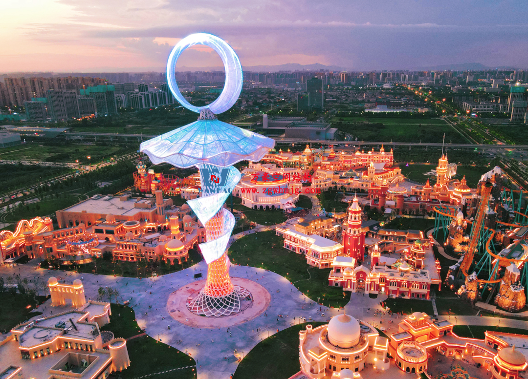 ETFE膜結(jié)構(gòu)地標(biāo)塔—以愛(ài)之名，點(diǎn)亮絲路歡樂(lè)世界