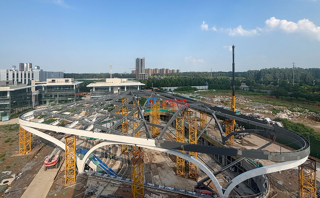 ETFE氣枕膜與雙曲面空間網(wǎng)殼結(jié)構(gòu)結(jié)合是什么樣？一起來一睹真容