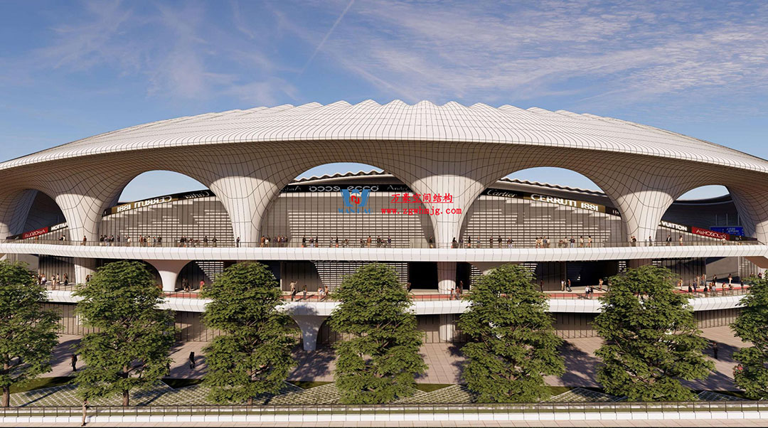 萬豪中標-山東蓬萊PEFE膜結(jié)構(gòu)體育場 萬豪中標-山東蓬萊PEFE膜結(jié)構(gòu)體育場