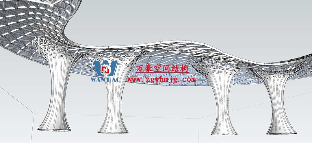 安吉縣人民路地塊房產開發(fā)ETFE膜結構項目