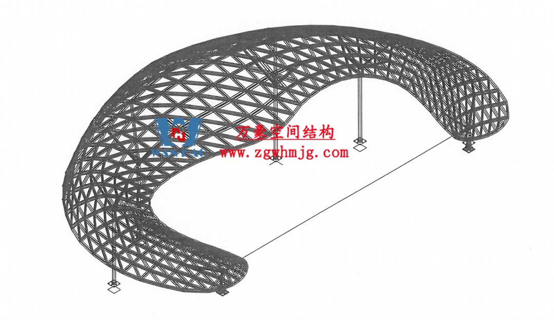 安吉縣人民路地塊房產開發(fā)ETFE膜結構項目