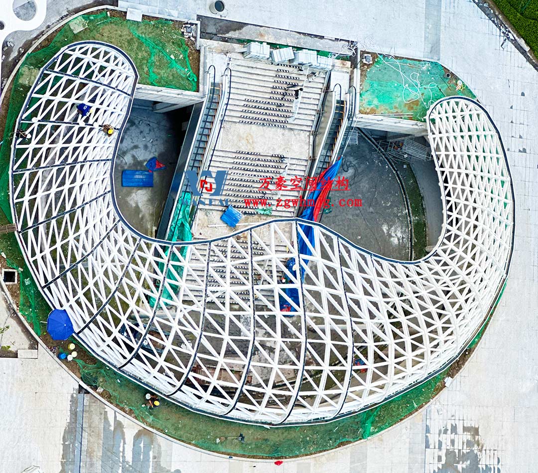 安吉縣人民路地塊房產開發(fā)ETFE膜結構項目