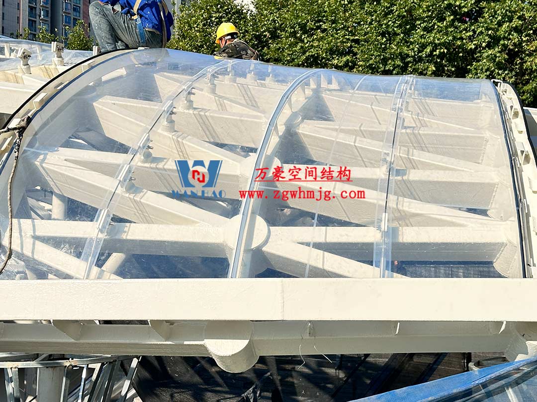 安吉縣人民路地塊房產開發(fā)ETFE膜結構項目