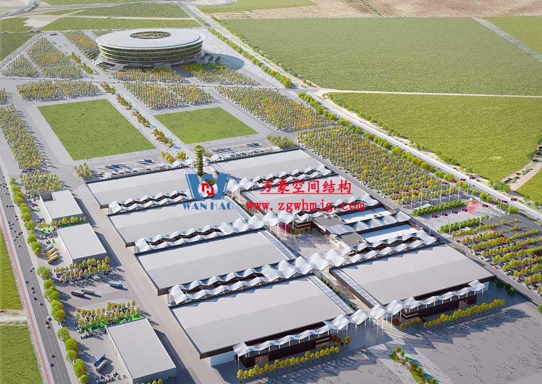 塞爾維亞國家展覽館鋼結(jié)構(gòu)工程