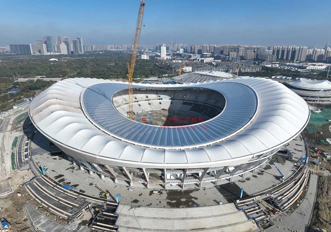 無錫奧林匹克體育產(chǎn)業(yè)中心ETFE膜結(jié)構(gòu)項目