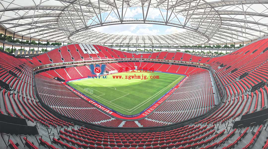 塞爾維亞國家足球場PTFE膜結(jié)構(gòu)項(xiàng)目